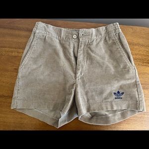 Vintage Tan Adidas Corduroy Shorts